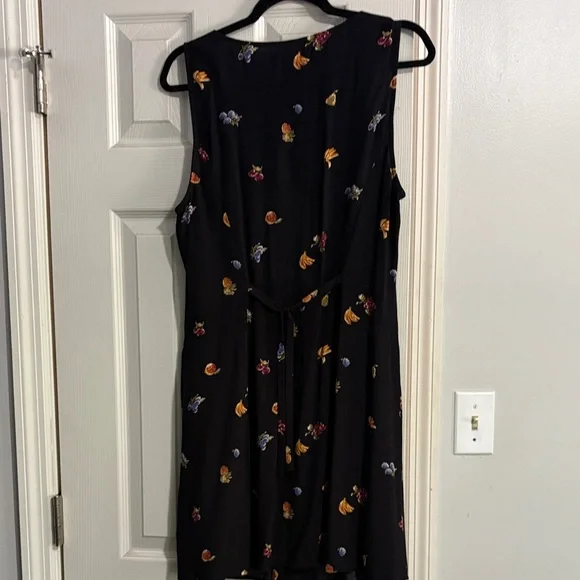 Reformation Black Floral Mini Dress - Picture 5 of 10